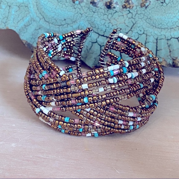Jewelry - Breaded Cuff Bracelet